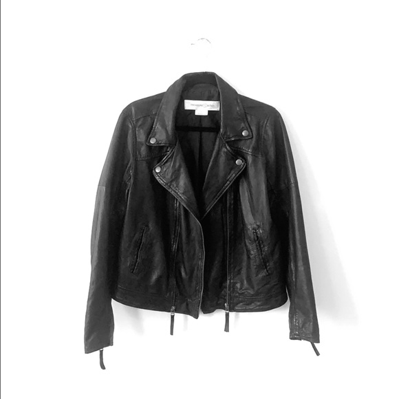 Treasure & Bond Jackets & Blazers - Treasure & Bond Leather Moto Jacket